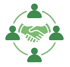 Icon Leren elkaar respectvol aanspreken